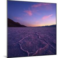 Badwater Basin at Dusk.-Jon Hicks-Mounted Photographic Print