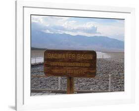 Badwater Basin, Death Valley, California, United States of America, North America-Robert Harding Productions-Framed Photographic Print