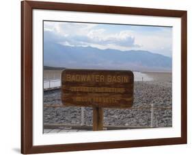 Badwater Basin, Death Valley, California, United States of America, North America-Robert Harding Productions-Framed Photographic Print