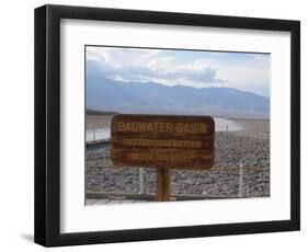 Badwater Basin, Death Valley, California, United States of America, North America-Robert Harding Productions-Framed Photographic Print