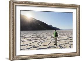 Badwater Basin, Death Valley National Park, California, North America-Markus Lange-Framed Photographic Print