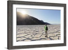 Badwater Basin, Death Valley National Park, California, North America-Markus Lange-Framed Photographic Print