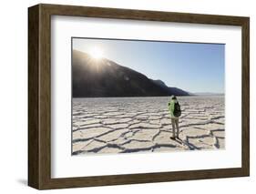 Badwater Basin, Death Valley National Park, California, North America-Markus Lange-Framed Photographic Print