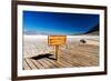 Badwater basin - Death Valley National Park - California - USA - North America-Philippe Hugonnard-Framed Photographic Print