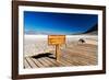 Badwater basin - Death Valley National Park - California - USA - North America-Philippe Hugonnard-Framed Photographic Print