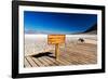 Badwater basin - Death Valley National Park - California - USA - North America-Philippe Hugonnard-Framed Photographic Print