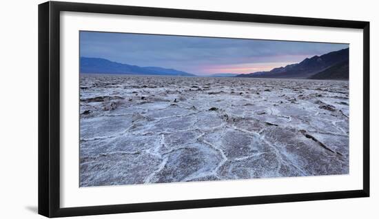 Badwater Basin, Salt Lake, Death Valley National Park, California, Usa-Rainer Mirau-Framed Photographic Print