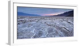 Badwater Basin, Salt Lake, Death Valley National Park, California, Usa-Rainer Mirau-Framed Photographic Print