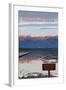 Badwater - Death Valley National Park-Lantern Press-Framed Art Print