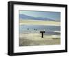 Badwater, Lowest Point in the U.S.A., Death Valley, California, United States of America (U.S.A.)-Gavin Hellier-Framed Photographic Print