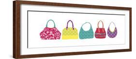 Bag Collection-Clara Wells-Framed Giclee Print