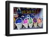 Bag of Powdered Pigments to Make Paint, Chefchaouen, Morocco, North Africa, Africa-Simon Montgomery-Framed Photographic Print