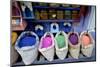 Bag of Powdered Pigments to Make Paint, Chefchaouen, Morocco, North Africa, Africa-Simon Montgomery-Mounted Photographic Print