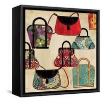 Bag Pattern-Anna Polanski-Framed Stretched Canvas