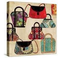 Bag Pattern-Anna Polanski-Stretched Canvas