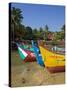 Baga, Goa, Panaji, India-Walter Bibikow-Stretched Canvas