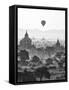 Bagan at Sunrise, Mandalay, Burma (Myanmar)-Nadia Isakova-Framed Stretched Canvas