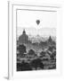 Bagan at Sunrise, Mandalay, Burma (Myanmar)-Nadia Isakova-Framed Photographic Print