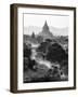 Bagan at Sunset, Mandalay, Burma (Myanmar)-Nadia Isakova-Framed Photographic Print