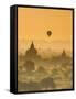 Bagan at Sunset, Mandalay, Burma (Myanmar)-Nadia Isakova-Framed Stretched Canvas