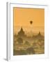 Bagan at Sunset, Mandalay, Burma (Myanmar)-Nadia Isakova-Framed Photographic Print