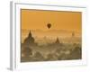 Bagan at Sunset, Mandalay, Burma (Myanmar)-Nadia Isakova-Framed Photographic Print