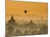 Bagan at Sunset, Mandalay, Burma (Myanmar)-Nadia Isakova-Mounted Photographic Print