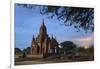 Bagan by Moon Light-Jon Hicks-Framed Photographic Print