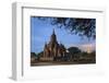 Bagan by Moon Light-Jon Hicks-Framed Photographic Print