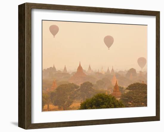 Bagan (Pagan), Myanmar (Burma), Asia-Jochen Schlenker-Framed Photographic Print