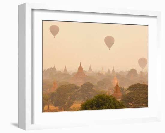 Bagan (Pagan), Myanmar (Burma), Asia-Jochen Schlenker-Framed Photographic Print