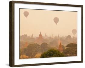 Bagan (Pagan), Myanmar (Burma), Asia-Jochen Schlenker-Framed Photographic Print