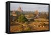 Bagan (Pagan), Myanmar (Burma), Asia-Tuul-Framed Stretched Canvas