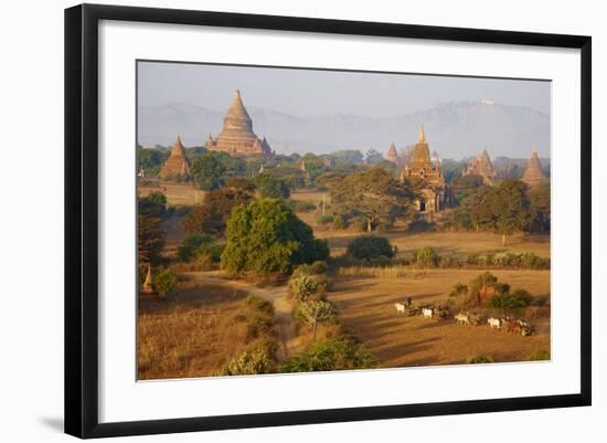 Bagan (Pagan), Myanmar (Burma), Asia-Tuul-Framed Photographic Print