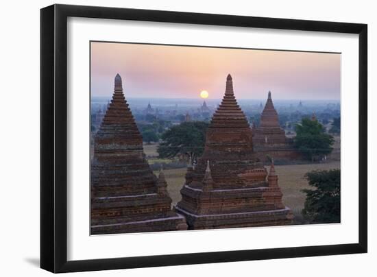 Bagan (Pagan), Myanmar (Burma), Asia-Tuul-Framed Photographic Print