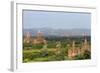 Bagan Pagodas. View from Thitsawady Pagoda. Bagan. Myanmar-Tom Norring-Framed Photographic Print