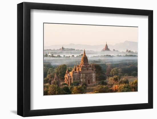Bagan Pagodas-Ivana Tacikova-Framed Photographic Print