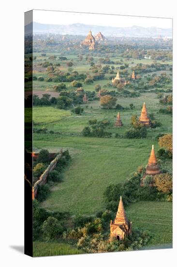 Bagan Terracotta Temples, Bagan (Pagan)-Annie Owen-Stretched Canvas