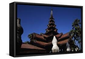 Bagaya Monastery, Ava-null-Framed Stretched Canvas