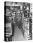 Baggage Room at the Waldorf Astoria Hotel-Alfred Eisenstaedt-Stretched Canvas