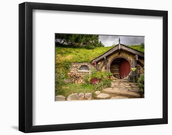 Baggin Hobbit Home New Zealand-null-Framed Art Print