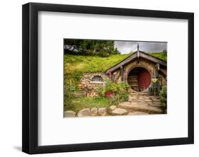 Baggin Hobbit Home New Zealand-null-Framed Art Print