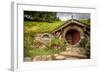 Baggin Hobbit Home New Zealand-null-Framed Art Print