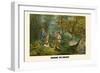 Bagging the Badger-Henry Thomas Alken-Framed Art Print