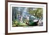 Bagging the Badger-Henry Thomas Alken-Framed Art Print