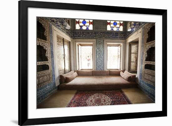 Baghdad Pavilion Room of the Topkapi Palace in Istanbul, Turkey-Carlo Acenas-Framed Photographic Print