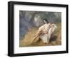 Bagnante, 1844, Francesco Hayez (painting)-Francesco Hayez-Framed Giclee Print