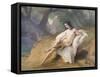 Bagnante, 1844, Francesco Hayez (painting)-Francesco Hayez-Framed Stretched Canvas