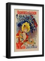 Bagnères de Luchon-Fête des Fleurs-Cheret-Framed Art Print