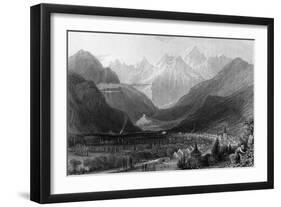 Bagneres de Luchon-Thomas Allom-Framed Art Print